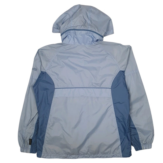 Womens Blue Columbia Sportswear Company Packable Coat