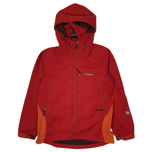 Womens Red Patagonia Dimension Windbreaker Coat