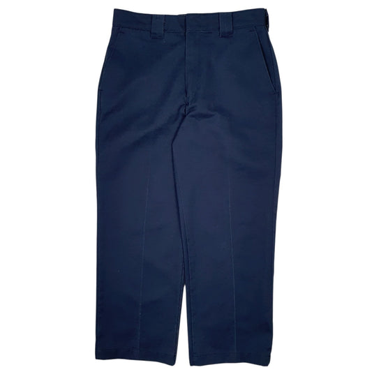 Mens Navy Red Kap Chino Trousers