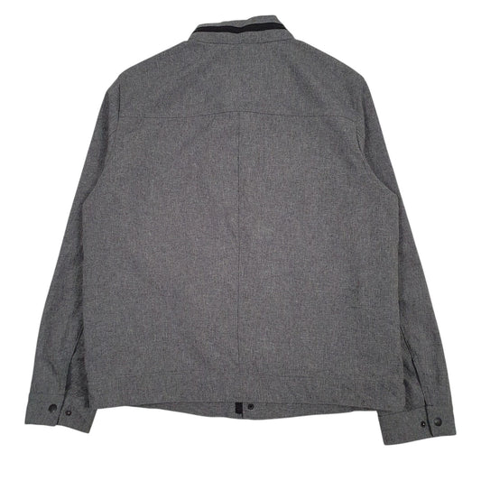 Womens Grey Levis Hooded Coat