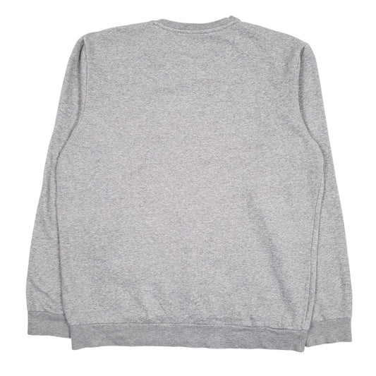 Mens Grey Adidas Crewneck Jumper