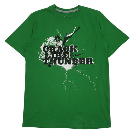 Mens Green Nike Short Sleeve T Shirt