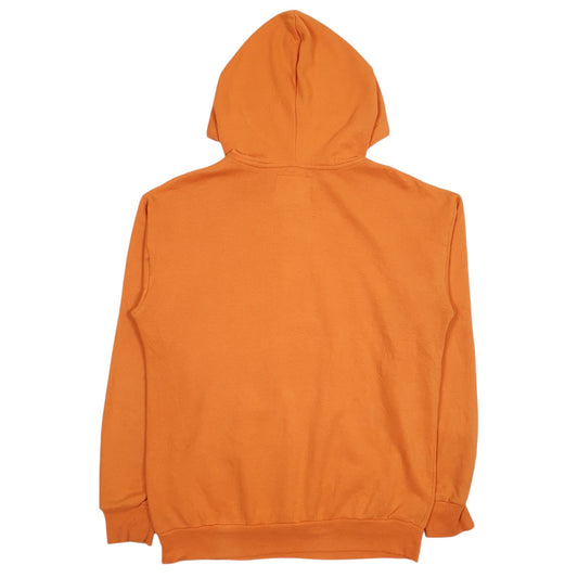 Womens Orange Dickies Spellout Hoodie Jumper
