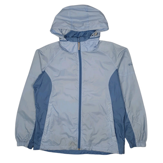 Womens Blue Columbia Sportswear Company Packable Coat