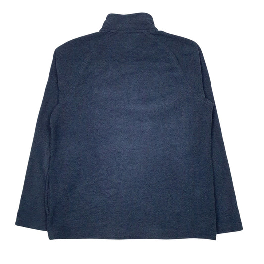 Mens Navy L.L.Bean Quarter Zip Jumper