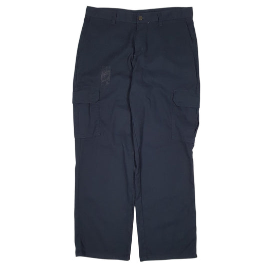 Mens Navy Dickies Cargo Trousers