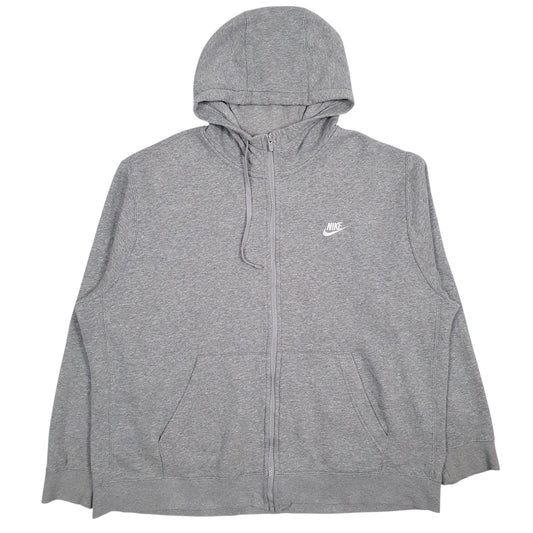 Mens Grey Nike Full Zip Jumper