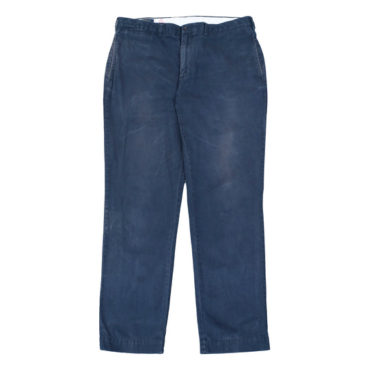 POLO RALPH LAUREN Chino Pant Trousers Navy Mens W38 L34