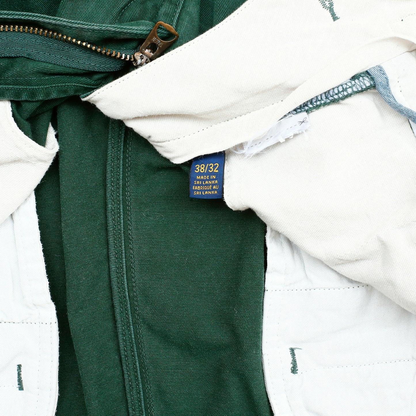 POLO RALPH LAUREN Chino Pant Trousers Green Mens W38 L30