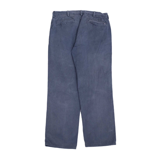 POLO RALPH LAUREN Chino Trousers Classic Fit Navy Mens W34 L29
