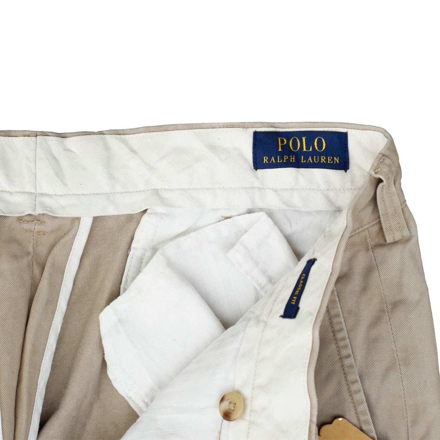 POLO RALPH LAUREN Chino Trousers Pants Beige Mens W34 L32