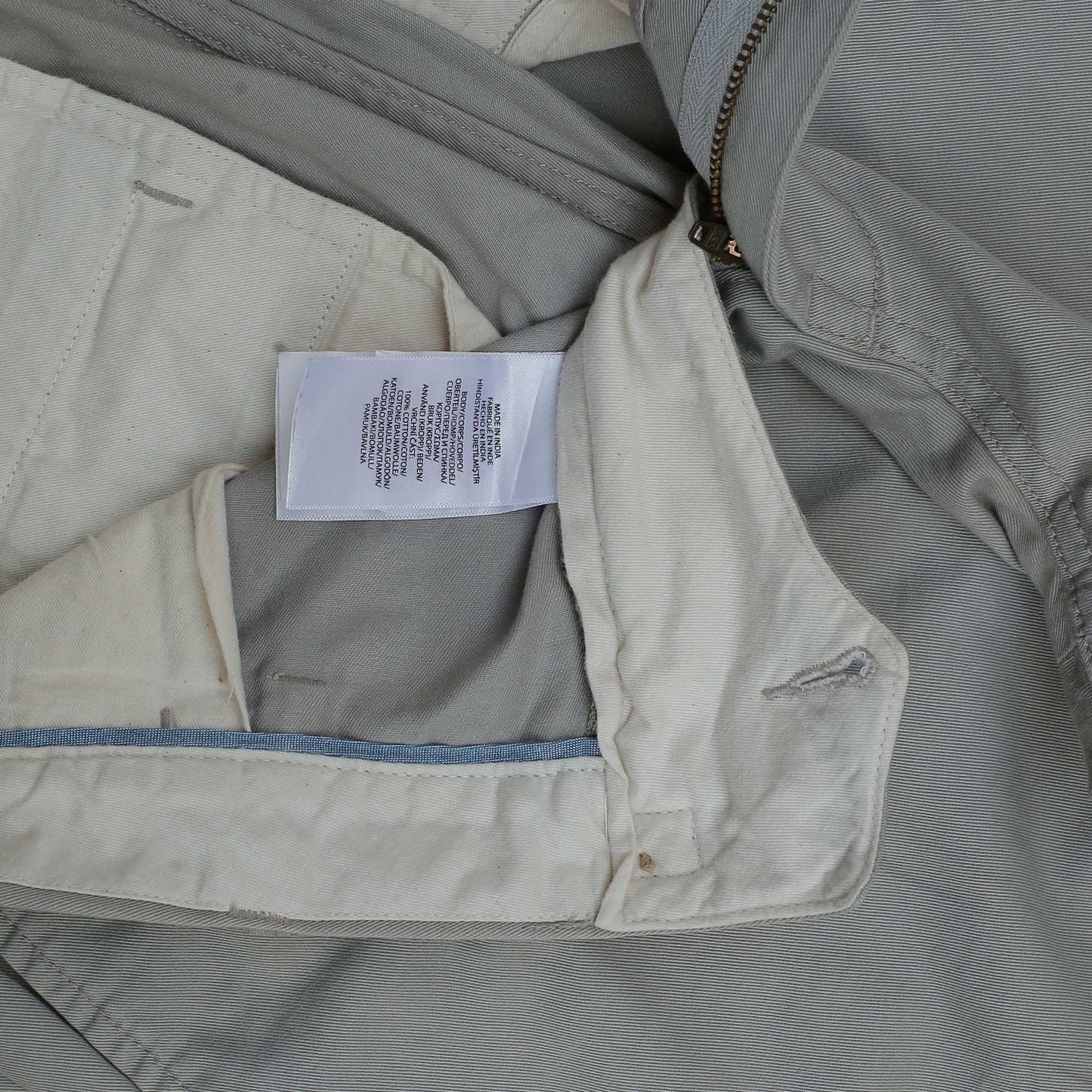 POLO RALPH LAUREN Chino Classic Fit Pant Trousers Grey Mens W32 L32