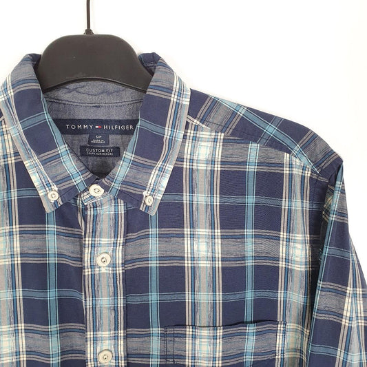 Tommy Hilfiger Long Sleeve Custom Fit Check Shirt