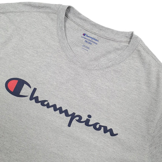 Champion Short Sleeve T Shirt Blue