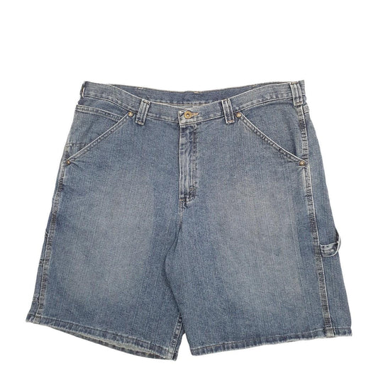 Lee Dungarees Blue Carpenter Cotton Shorts W38