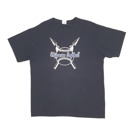 Jerzees USA College Softball Short Sleeve T Shirt