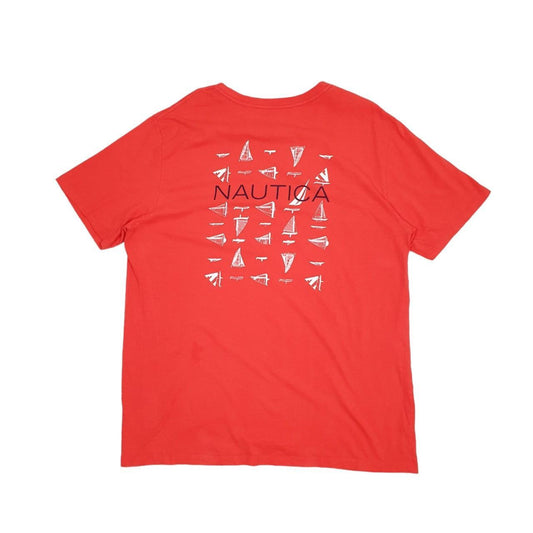 Nautica Short Sleeve T Shirt Blue