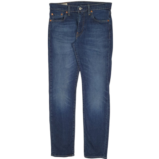 LEVIS 502 Jeans Regular Taper Fit Blue Denim Trousers Mens W29 L32