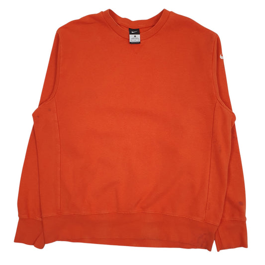 NIKE Crewneck Cotton Blend Jumper Sweatshirt Mens M