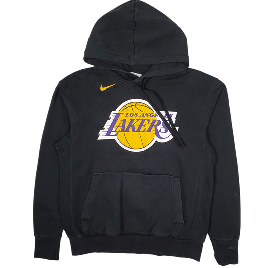 NIKE Hoodie NBA Los Angeles Lakers Basketball Jumper Sweatshirt Mens S