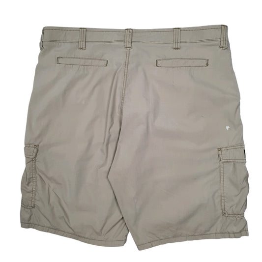 WRANGLER Beige Cargo Workwear Cotton Blend Shorts Mens W40