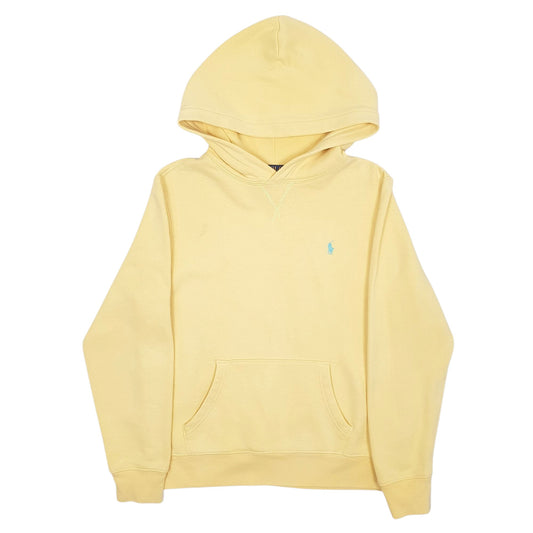 POLO RALPH LAUREN Hoodie Cotton Blend Jumper Sweatshirt Womens M