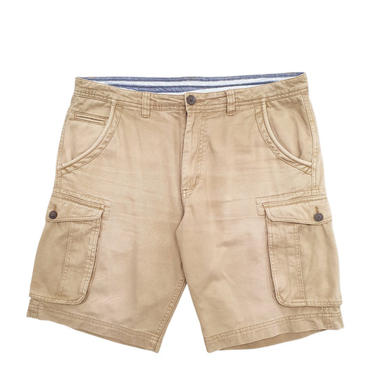 Mens Beige Crew Clothing Company Cargo Shorts