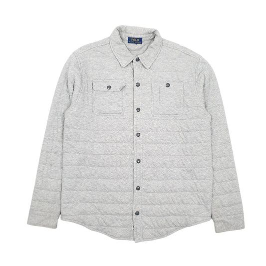 Mens Grey Polo Ralph Lauren Hoodie Coat