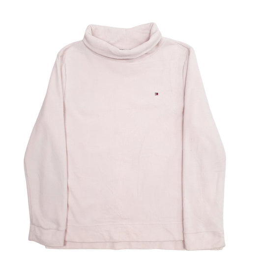 Womens Pink Tommy Hilfiger Crewneck Jumper