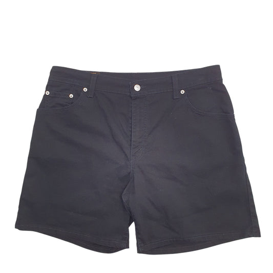 Mens Black Levis Denim Shorts