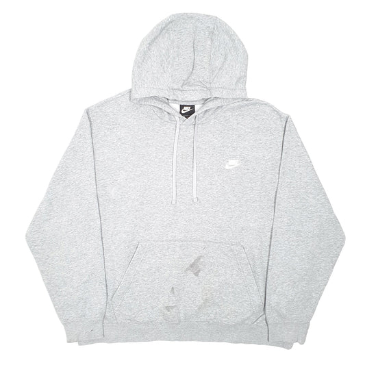Mens Grey Nike Hoodie Jumper