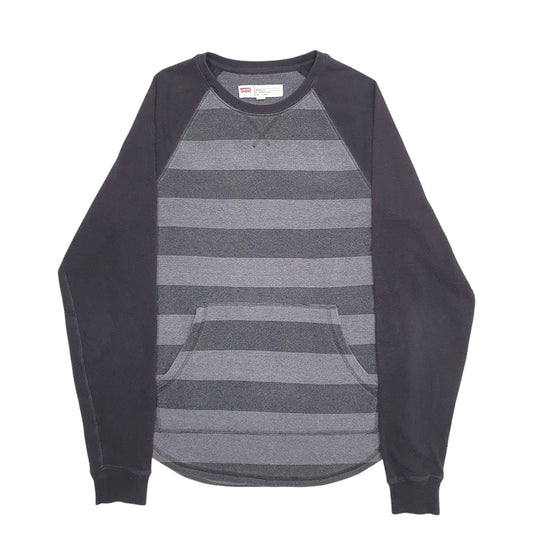 Mens Grey Levis Crewneck Jumper