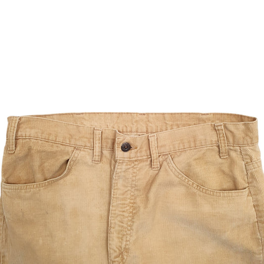 Mens Beige Levis Corduroy Trousers