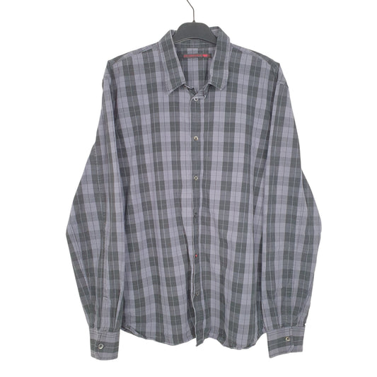Mens Grey Levis Long Sleeve Shirt