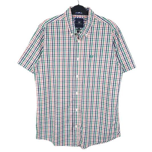 Mens White Crew Clothing Company Short Sleeve Shirt