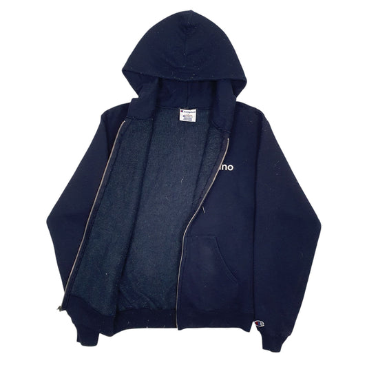 Mens Navy Champion Full Zip Jumper