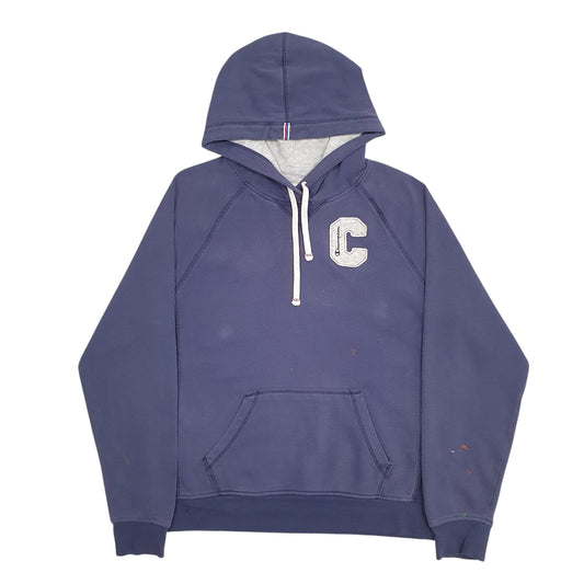 Womens Blue Champion Hoodie Jumper