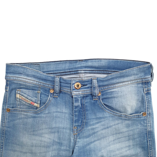 Womens Blue Diesel Stretch Fit Casual JeansW28 L32