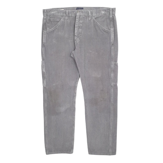 Womens Grey Levis Corduroy Trousers