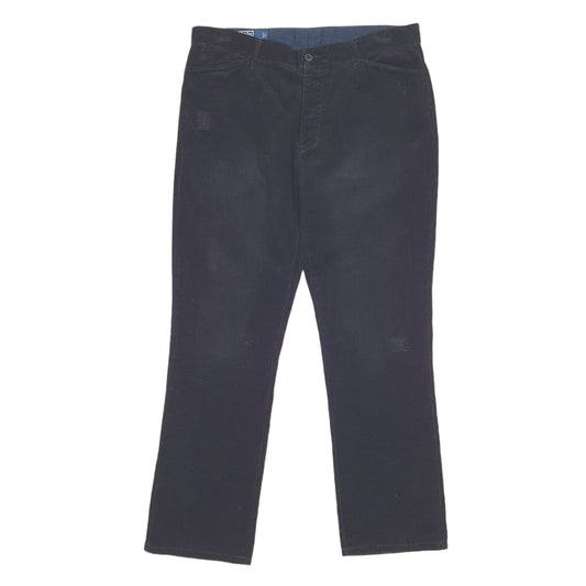 Mens Black Polo Ralph Lauren Corduroy Trousers