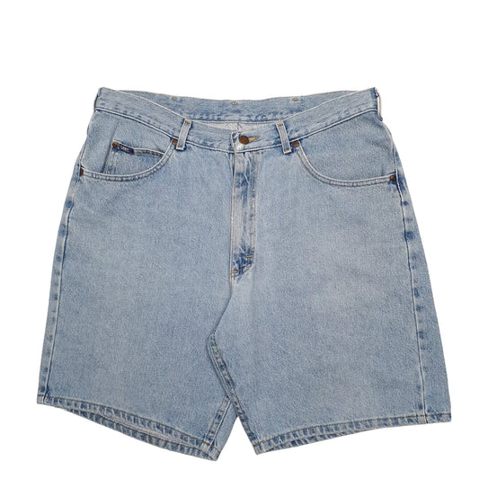 Mens Blue Lee Denim Shorts