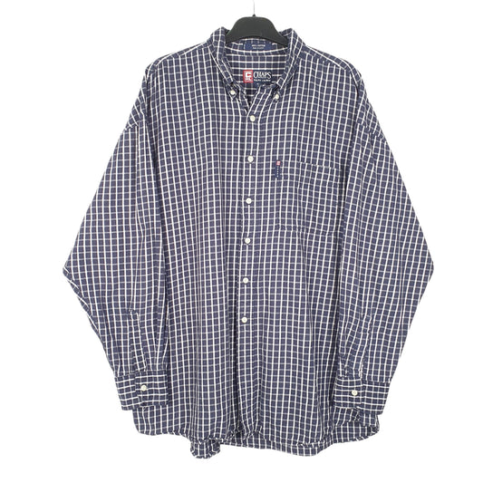 Mens Navy Chaps Ralph Lauren Long Sleeve Shirt
