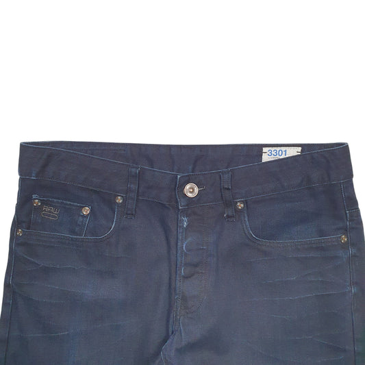Mens Blue G-Star Raw 3301 JeansW34 L30