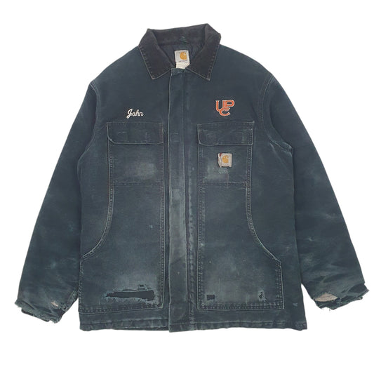 Mens Black Carhartt C03 BLK United Products Coat