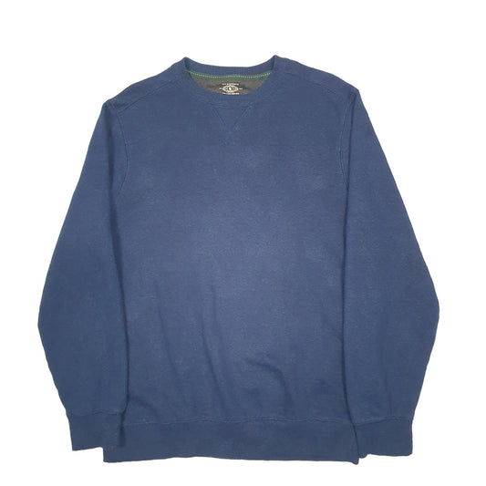 Mens Navy G.H Bass Crewneck Jumper