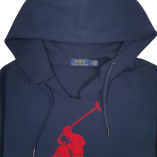 Mens Navy Polo Ralph Lauren Hoodie Jumper