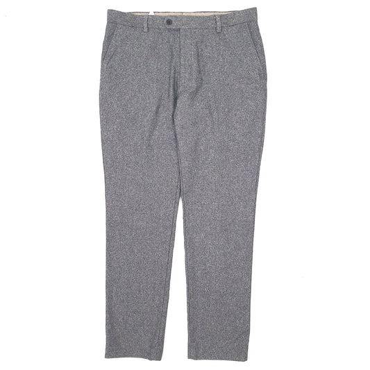 Mens Grey Next Speckled Formal Trousers