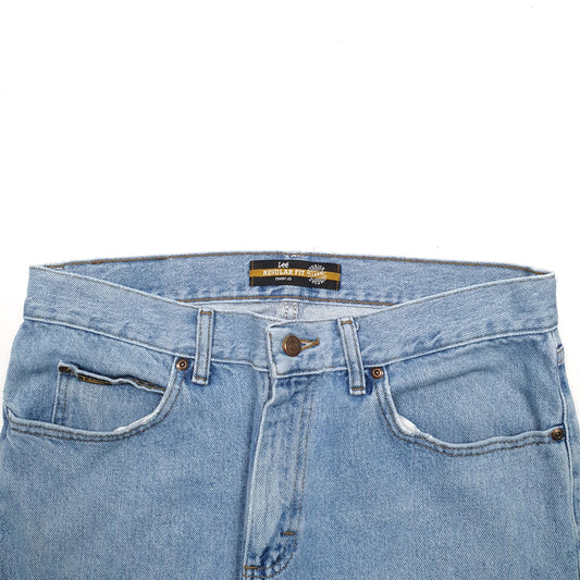 Mens Blue Lee Casual JeansW33 L30