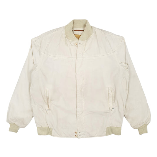 Mens Beige Catalina Varsity Vintage Made In USA Coat