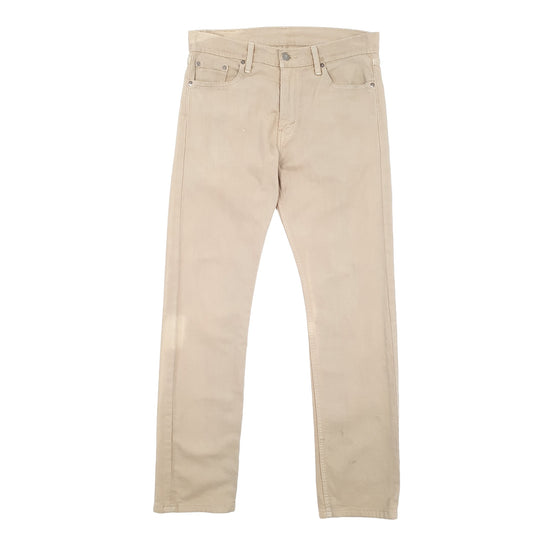 Mens Tan Levis 513 JeansW30 L30
